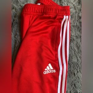 Red Adidas Joggers